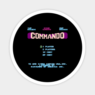 Mod.1 Arcade Commando Video Game Magnet